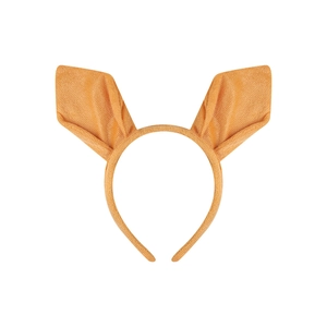 Orange kangaroo ear headband accessory for Halloween party and cosplay costumes