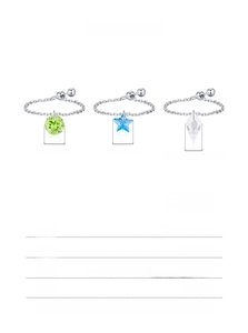 Size chart for 925 sterling silver adjustable chain rings with geometric zircon pendants