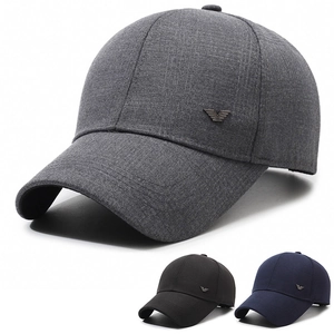 Cappello Da Baseball Da Uomo Traspirante Poliere Casual Regolabile Cappello Protezione Solare Con Logo Aquila Metallo