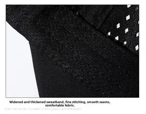 Detail of widened sweatband and fine stitching on breathable mesh baseball cap
