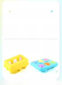 Detailed specifications for matching egg toys featuring ABS material and model numbers