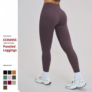 Women's High Waist Butt Lifting Yoga Pants Quick Dry Napped Athletic Leggings Tummy Control Gym Workout Running Bottoms