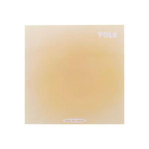 Note adesive traslucide giallo sfumato con design minimalista YOLK ice cream