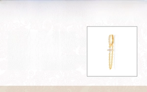 Detailed technical specifications for S925 silver fringe flower earrings with 9mm diameter
