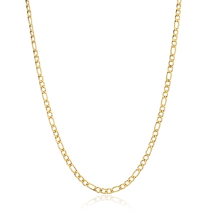 Minimalist 304 Stainless Steel Necklace Chain For Women Gold Vacuum Plated Figaro Curb Box Rope Link Jewelry
