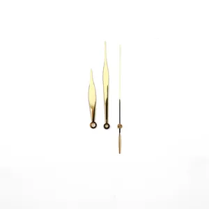 Quartz Clock Pointer Metal Aluminum Replacement For DIY Home Wall Clocks Mirror Gold Finish Minimalist Modern