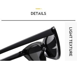 Detail of sleek black triangular frame hinge and lightweight temple on kids sunglasses