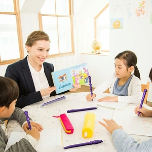 Großhandel lila Zauberstab Silikonform Epoxidharz dekoratives Kugelschreiber-Set