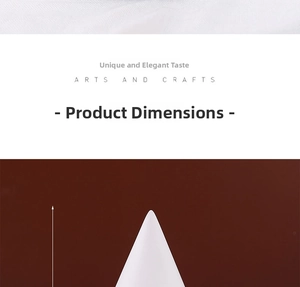 Detailed view of modern white cone jewelry stand for bracelets and elegant wrist displays