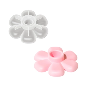 Moule en silicone fleur pour bougeoirs DIY et ornements d'aromathérapie