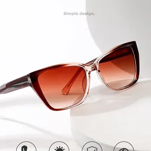 Occhiali Da Sole Quadrati Oversize Retro Ins Moda Lenti Sfumate Montatura Plastica Metallo Protezione UV400 Fotografia Strada Donne Uomini