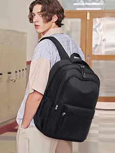 Backpack Waterproof Polyester Large Capacity Lightweight Student School Bag Travel Business Commuter