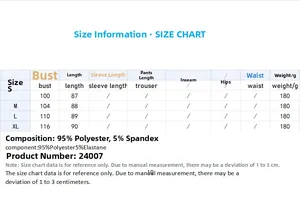 Size chart showing bust and length measurements for heart print short sleeve nightgown