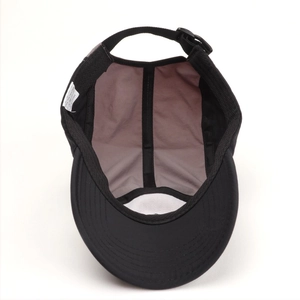 Quick-dry five-panel mountain embroidery baseball cap with adjustable strap back