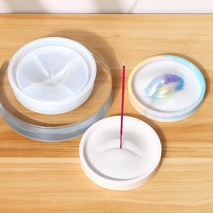 Stampo in silicone a forma di labbra per porta incenso fai-da-te con stampo e prodotti finiti