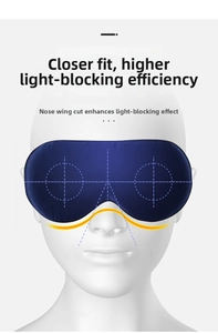 Silk sleep mask close-up showing ergonomic nose wing design for 100% light blocking