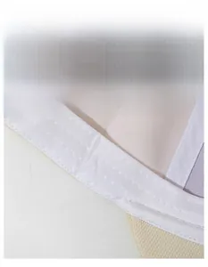 Detailed macro view of the wide moisture-wicking sweatband inside the baseball cap