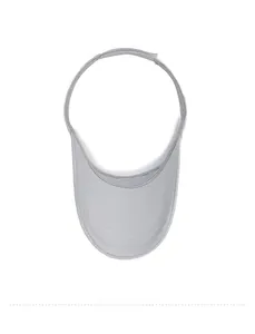 Detail view of the breathable mesh lining and adjustable strap on this sun visor hat