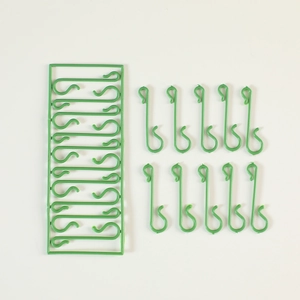 Christmas Decoration Hooks Plastic S Shaped Ornament Hangers For Tree Decorations Festive Home Holiday Hanging Supplies