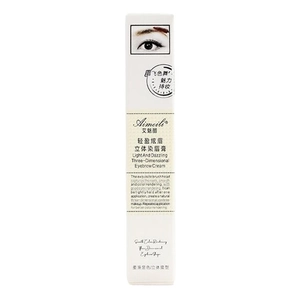 Aimeili Natural 3D Eyebrow Mascara in white packaging for long-lasting waterproof makeup