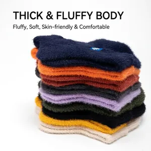 Bonnets en tricot d'hiver en plusieurs couleurs avec logo flocon de neige et fourrure épaisse