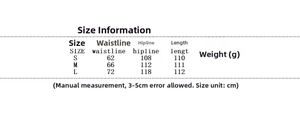 Tableau des tailles pour pantalons femmes avec mesures de taille, hanches et longueur