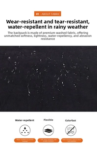 Detail of waterproof nylon fabric showing water resistance and scratch-resistant texture