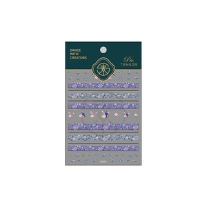 Stickers à ongles fins Pro TENSOR motifs roses bleues vintage et petits oiseaux KX259