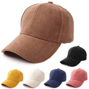 Berretto Da Baseball In Velluto Di Agnello Caldo Tinta Unita Tesa Curva Regolabile Cappello Da Sole Per Uomini Donne