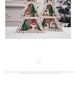 Detailed laser-cut wooden Christmas tree ornaments with reindeer and snowman motifs