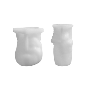 DIY Santa Claus and Christmas tree liquid silicone mold for candles and gypsum art craft