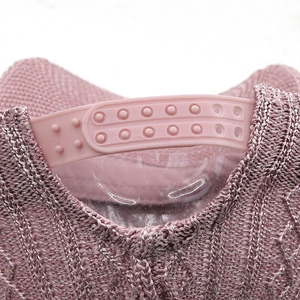 Verstellbare rosa Baseballkappe mit funkelnden Pailletten und Strickgewebe