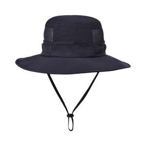 Cappello da sole impermeabile ad asciugatura rapida con tesa larga e rete nera
