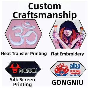 Detailed close-up showing 3D embroidery and flat print textures on twill cotton caps