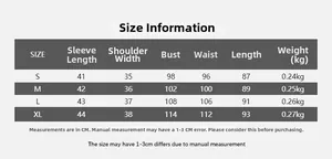Detailed size chart for V-neck dress including sleeve, bust, and waist measurements in CM