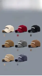 Multiple colors of cotton twill baseball caps with Colorado embroidery in 8 classic shades