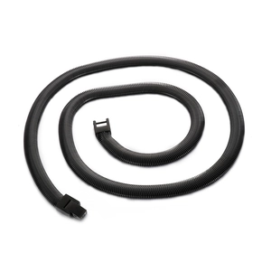 Minimalist black flat snake bone chain necklace in titanium steel with buckle
