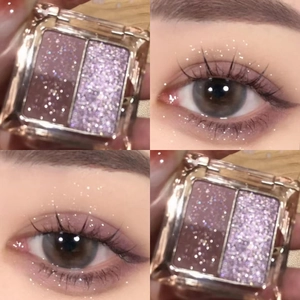 Tavolozza Di Ombretti Scintillanti Glitter Opachi Perla Artificialti Lunga Durata Pigmentati Portatile Design Tigre Per Donne Ragazze