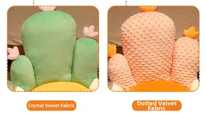 Comparaison détaillée entre le velours cristal vert et le tissu minky à pois orange