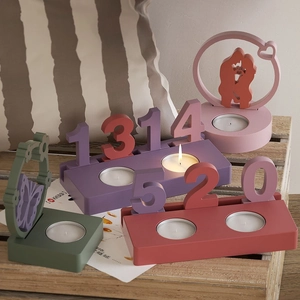 Macro detail of DIY silicone molds for candle holders with 1314 and 520 butterfly patterns