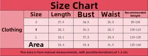 Detailed size chart for sexy patent leather bodysuit including bust waist and length