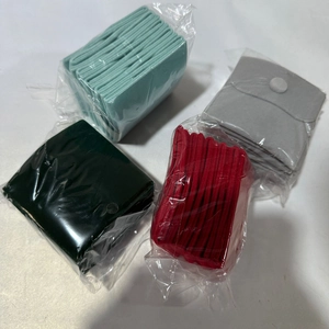 Bulk velvet jewelry pouches in multiple colors with snap closure for gift storage