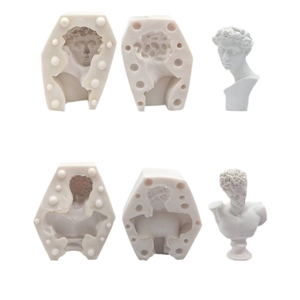 Klassische Venus-Silikonform für DIY-Gipsstatuen und handgemachte Duftkerzen
