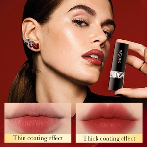 SADOER fluweelzachte matte lippenstift met dunne en dikke laag effecten