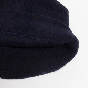 Winter thermal fleece beanie for men featuring reinforced stitching and windproof fabric