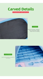 Detail of pet snuffle toy showing anti-slip bottom and blue felt braided texture fabric