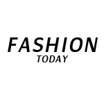 Minimalist white background graphic featuring bold black Fashion Today serif typography