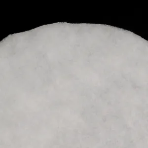White artificial snow fiber for Christmas tree decoration and festive snow scenes