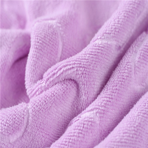 Serviette De Bain En Microfibre Gaufrée Motif Ours Dessin Animé Douce Absorbante Séchage Rapide Pour Enfants Adultes Maison