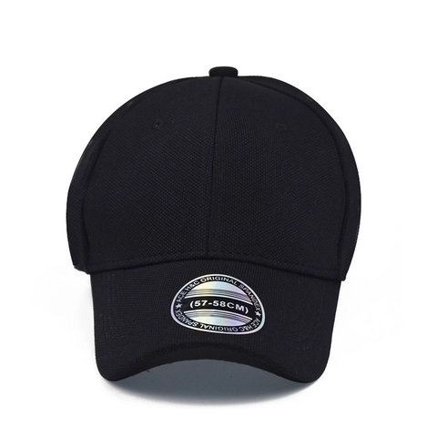 Solid Color Baseball Cap Cotton Spandex Breathable Curved Brim Sun Protection Outdoor Sports Hat For Men Women